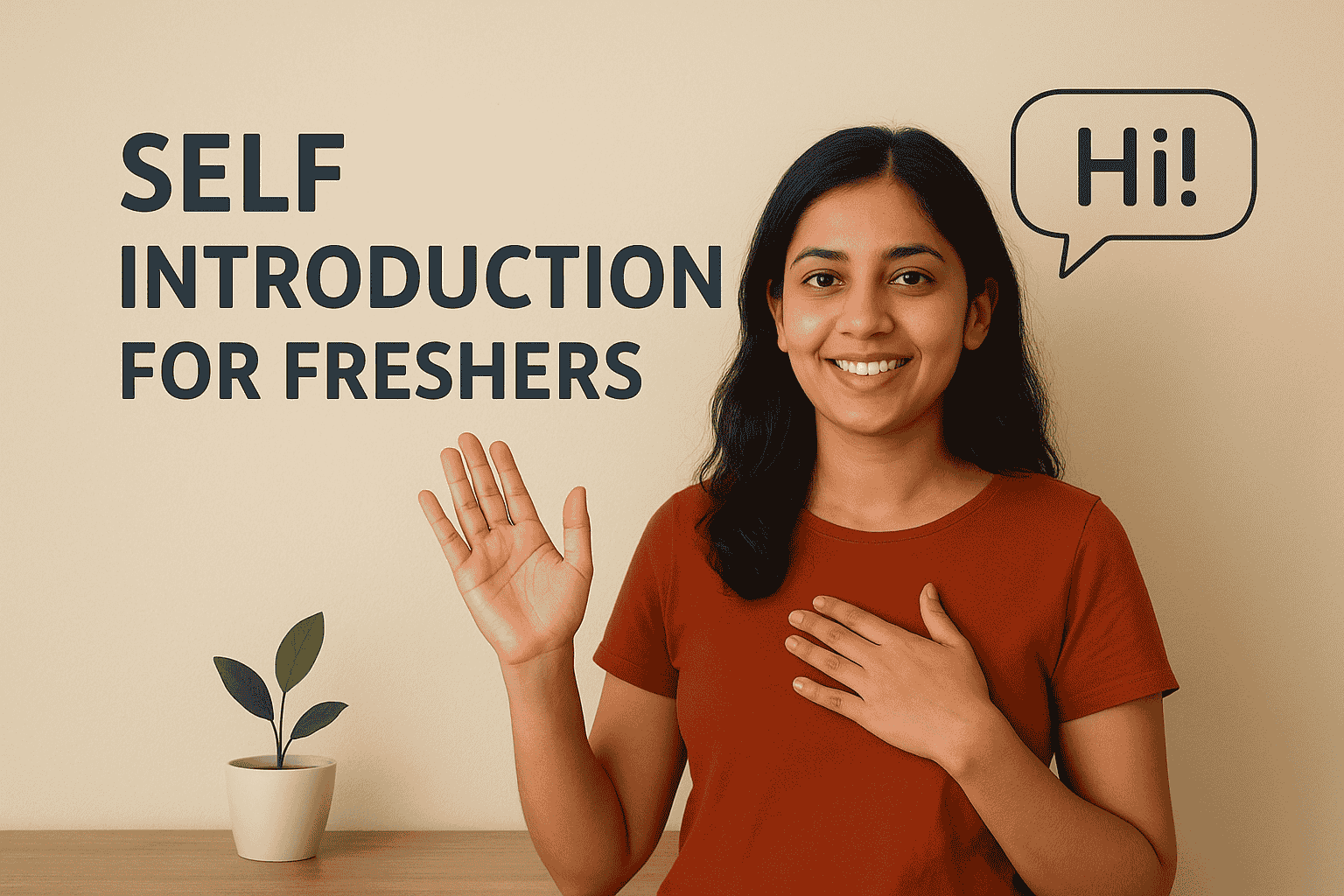 Self Introduction for Freshers